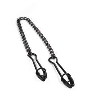 Mr. Steel Tweezer Nipple Clamps Black