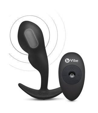 B-Vibe Remote Control P-Spot Snug Plug 145g