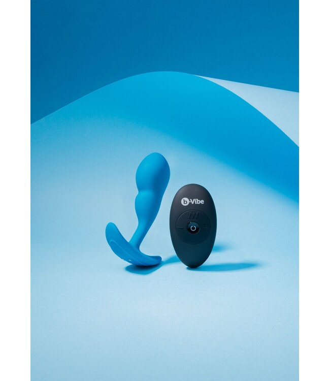B-Vibe Remote Control P-Spot Snug Plug 95g