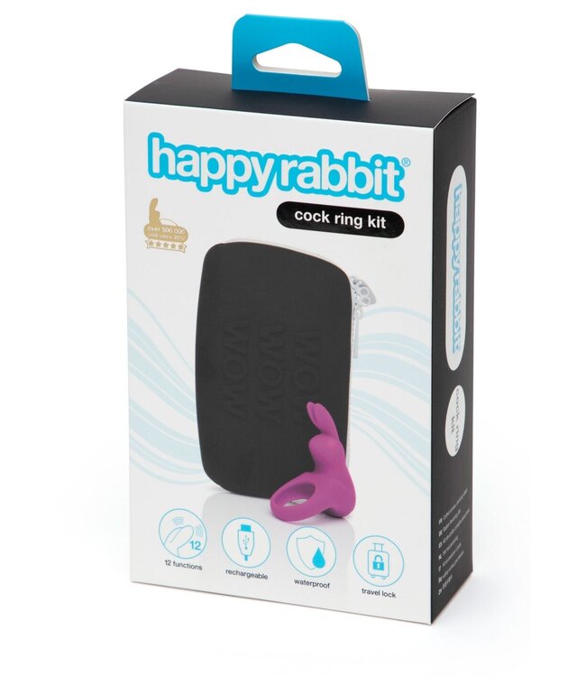 Happy Rabbit Cock Ring Kit (2 Piece)