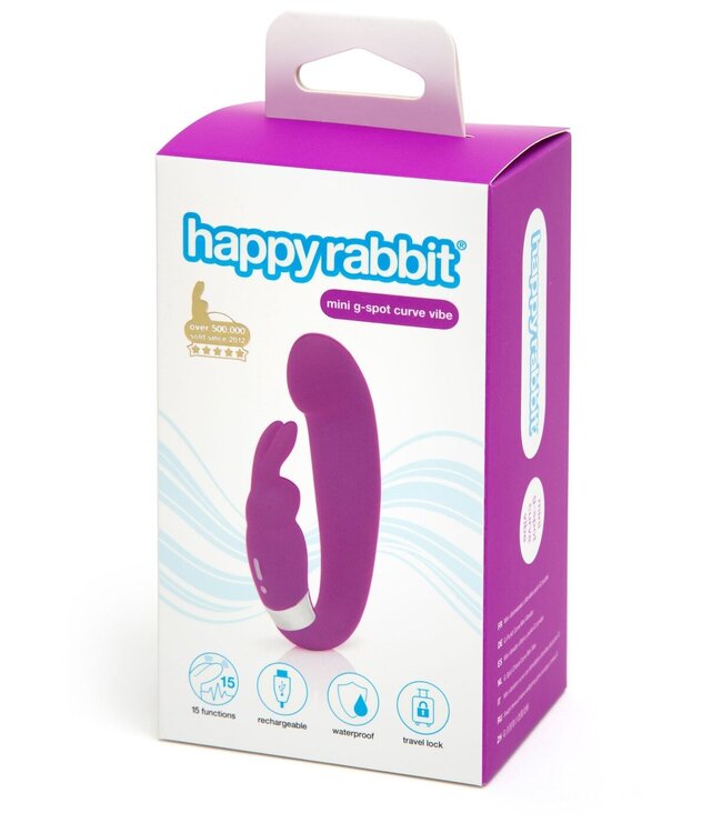 Happy Rabbit G-Spot Clitoral Curve Vibrator