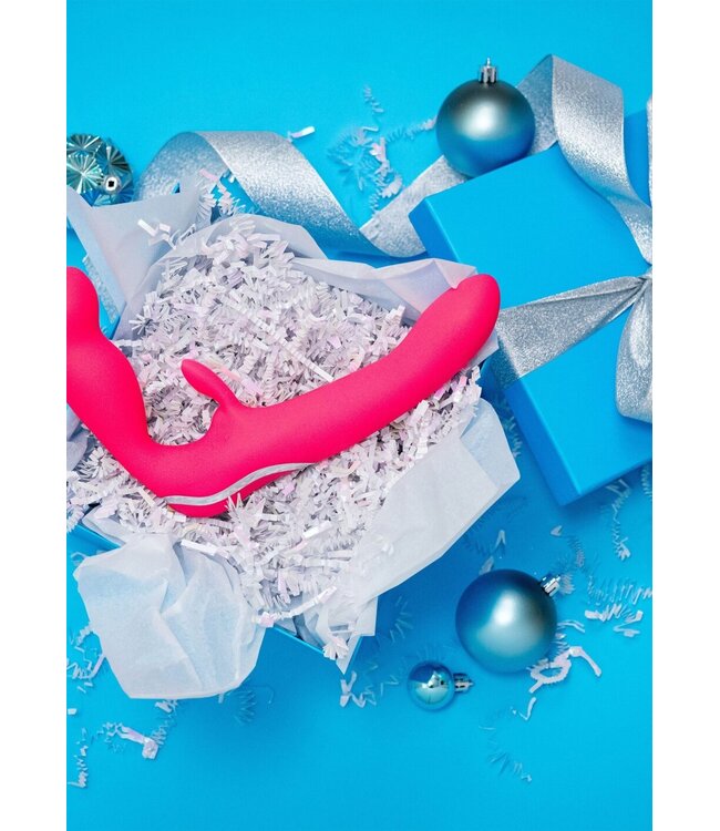 Happy Rabbit Vibrating Strapless Strap-On