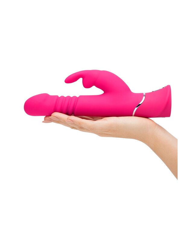 Happy Rabbit Thrusting Realistic Vibrator