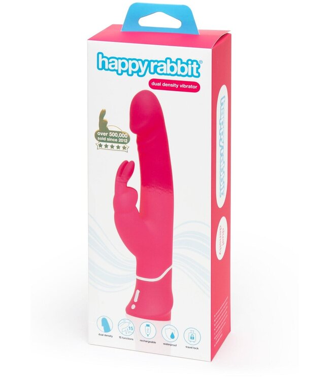 Happy Rabbit Realistic Dual-Density Vibrator