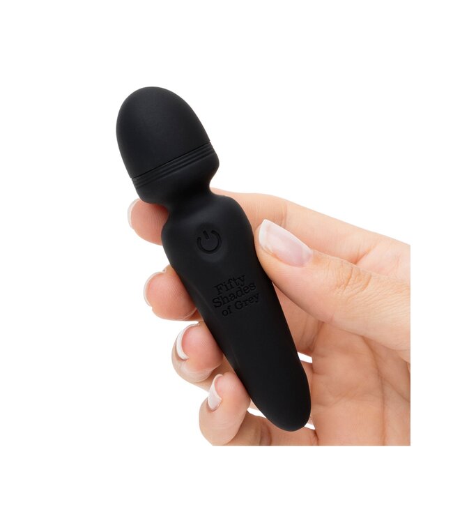 Fifty Shades of Grey Sensation Rechargeable Mini Wand Vibrator