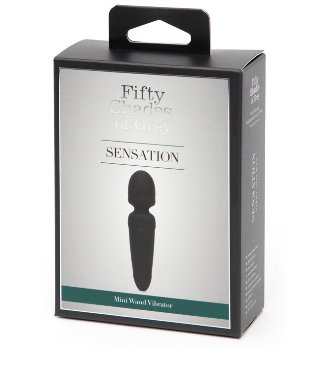 Fifty Shades of Grey Sensation Rechargeable Mini Wand Vibrator