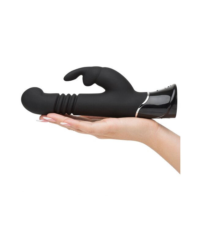 Fifty Shades of Grey Greedy Girl Rechargeable Thrusting G-Spot Rabbit Vibrator