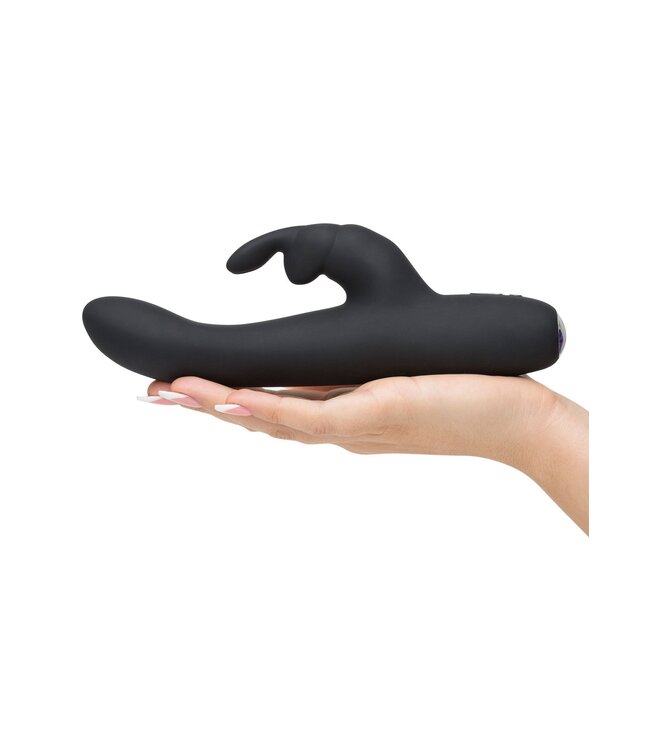 Fifty Shades of Grey Greedy Girl Rechargeable Slimline Rabbit Vibrator