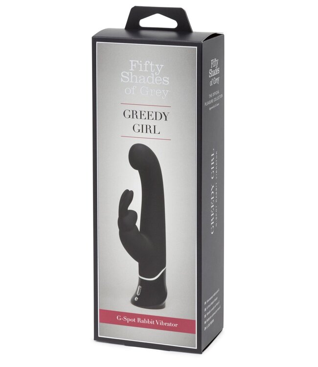 Fifty Shades of Grey EXISTING Greedy Girl Rechargeable G-Spot Rabbit Vibrator