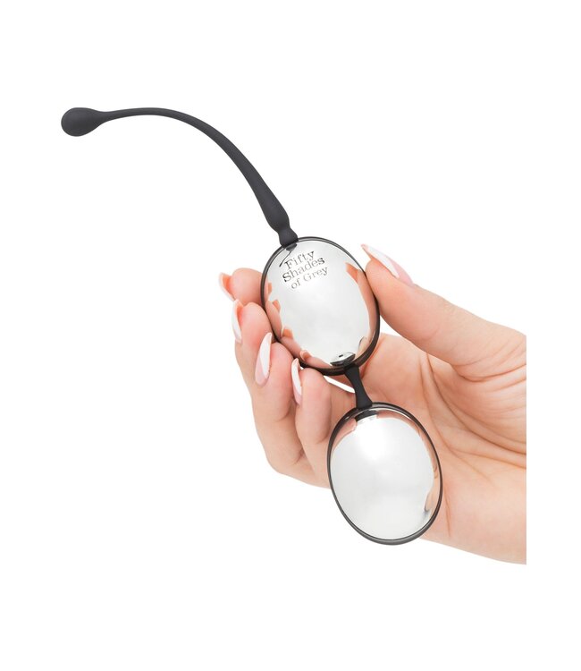 Fifty Shades of Grey Inner Goddess Silver Jiggle Balls 67g