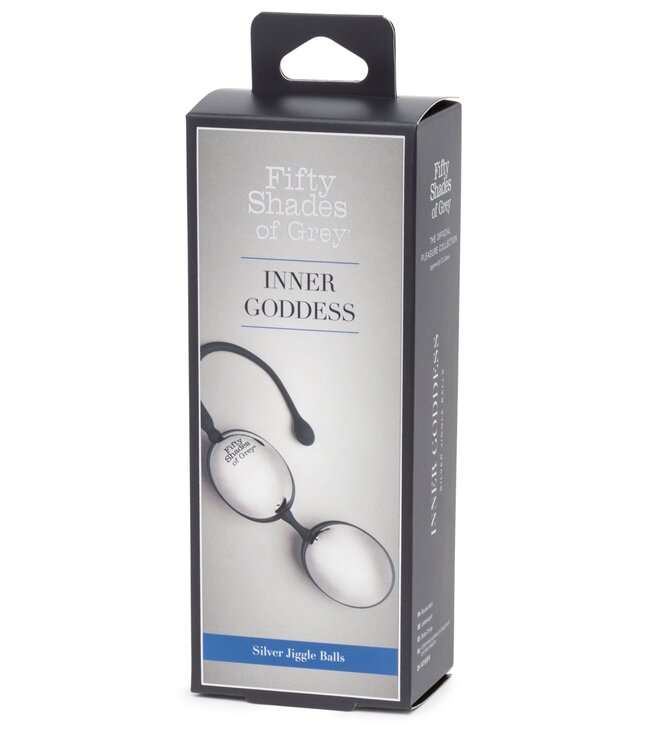 Fifty Shades of Grey Inner Goddess Silver Jiggle Balls 67g