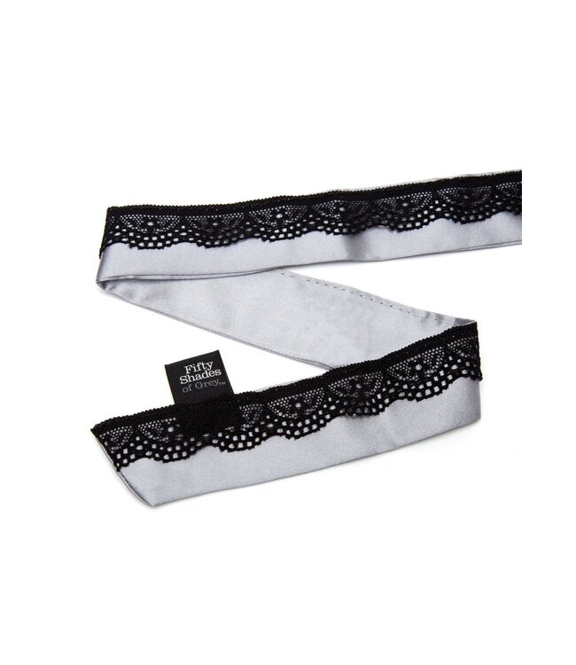 Fifty Shades of Grey Play Nice Satin & Lace Collar & Nipple Clamps