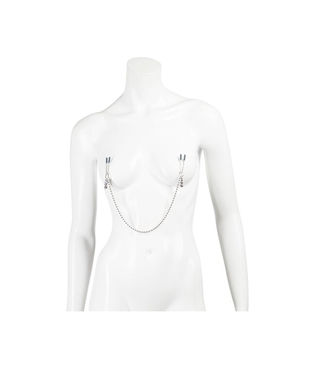 Fifty Shades Darker At My Mercy Beaded Chain Nipple Clamps