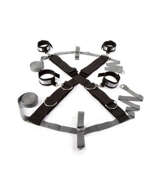 Fifty Shades of Grey Keep Still Over the Bed Cross Restraint Silver