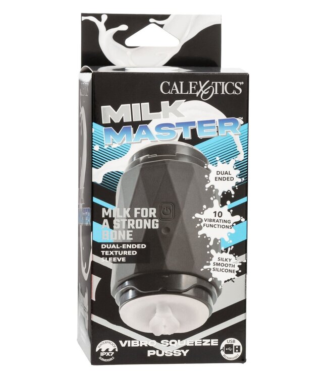 CalExotics Milk Master Vibro Squeeze Pussy