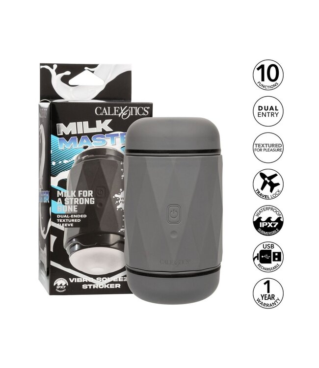 CalExotics Milk Master Vibro Squeeze Pussy