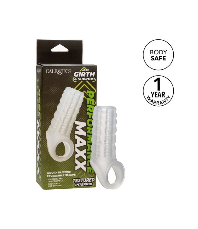 CalExotics Performance Maxx Liquid Silicone Reversible Sleeve
