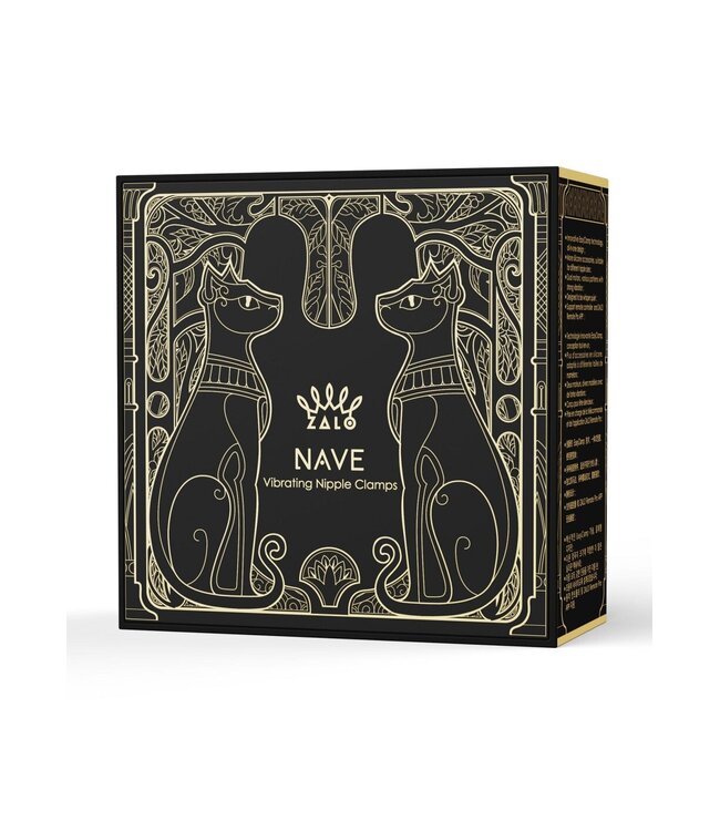 Zalo Nave Vibrating Nipple Clamps