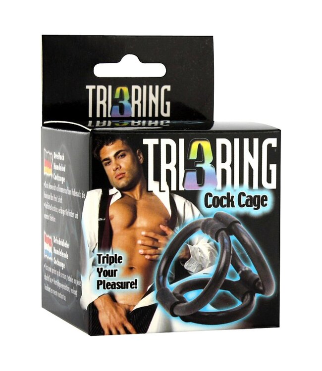 Seven Creations Tri Ring Cock Cage