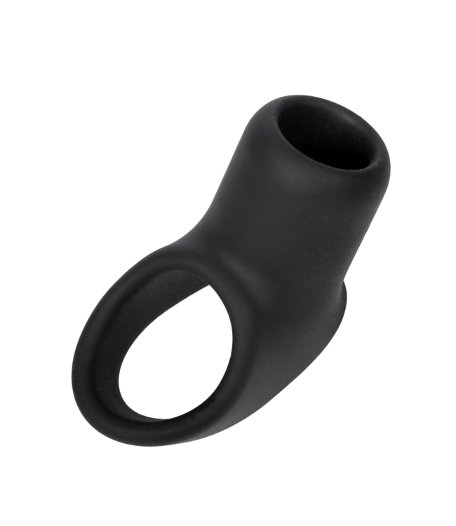 Rimba Rimba Bondage Play - Siliconen Penis Sleeve - Zwart