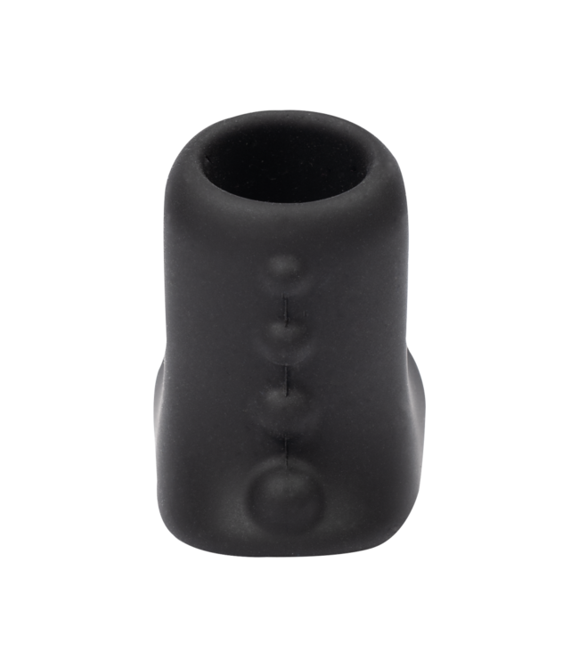 Rimba Rimba Bondage Play - Siliconen Penis Sleeve - Zwart