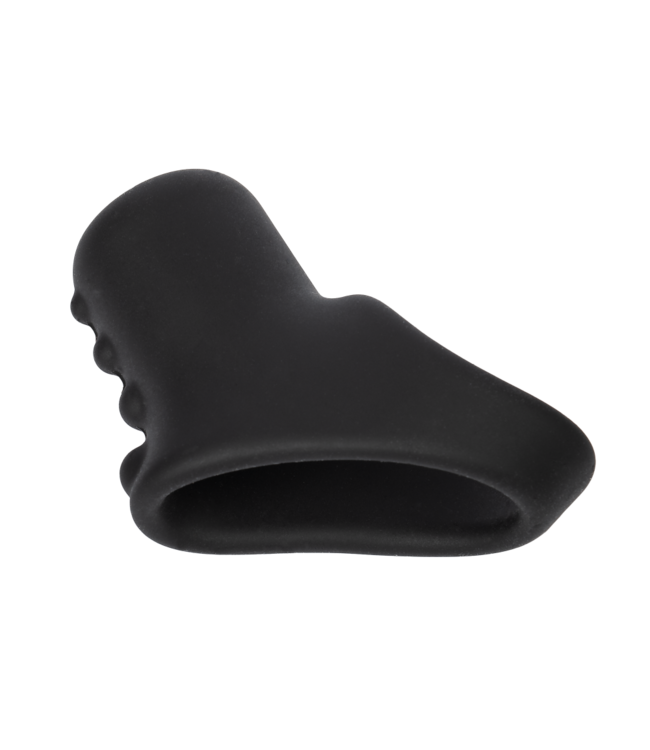 Rimba Rimba Bondage Play - Siliconen Penis Sleeve - Zwart