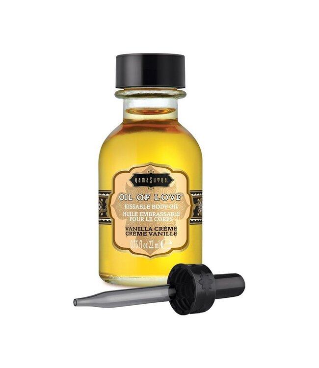 Rimba KamaSutra - Oil of Love - Kusbare Lichaamsolie - Vanilla Crème - 22 ml