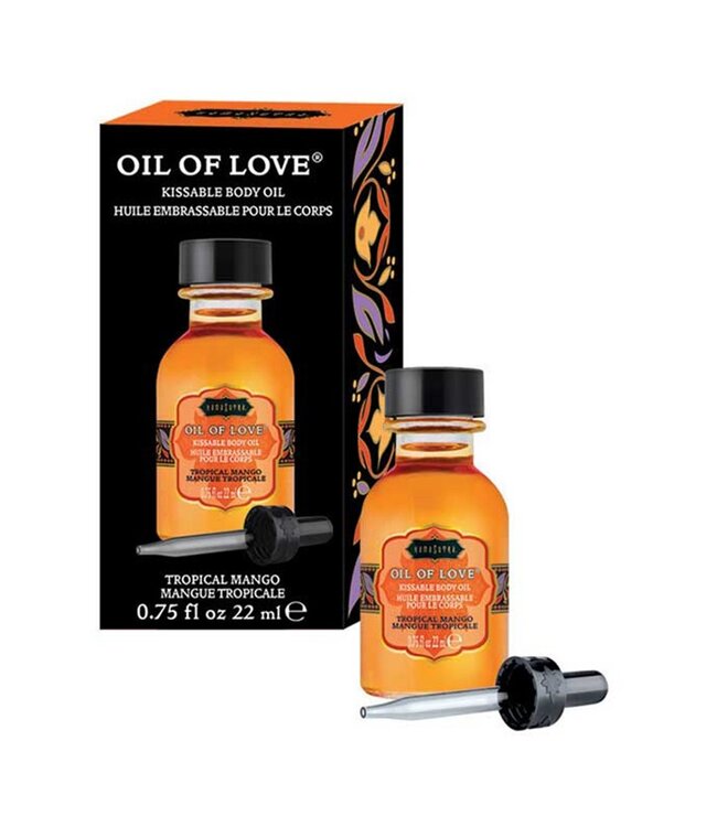 Rimba Kama Sutra - Oil of Love - Kusbare Lichaamsolie - Tropical Mango - 22 ml