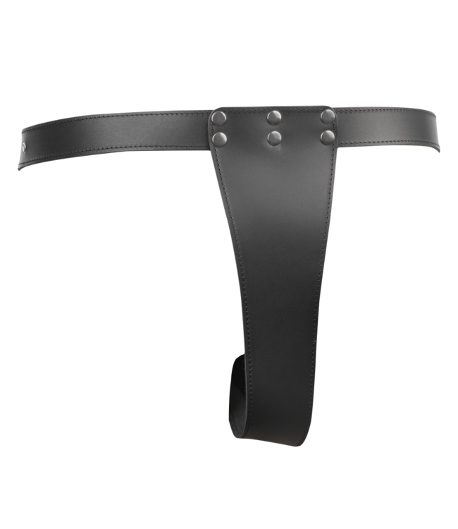 Rimba Rimba - Voorbind slip met dildo (3,5 x 12 cm) naar binnen en (4 x 17 cm) naar buiten