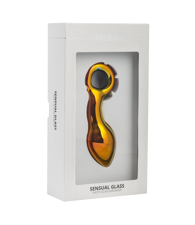 Rimba Rimba Sensual Glass - Kaleigh - Glazen buttplug