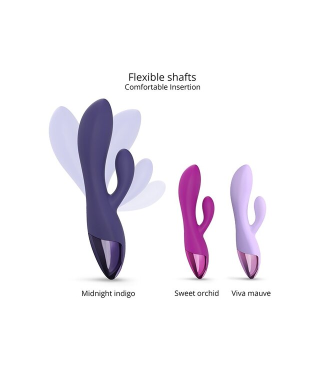 Rimba Love to Love - Funky Bunny - Rabbit Vibrator - Indigo