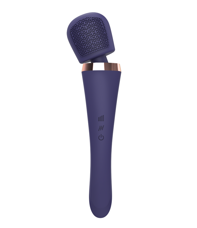 Rimba Love to Love - Brush Crush - Wandvibrator - Indigo
