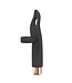 Rimba Love to Love - Vibrating Tickle Me - Vinger Vibrator - Zwart