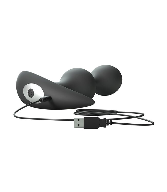 Rimba Love to Love - Twinny Bud - Vibrerende Anal Plug - Zwart