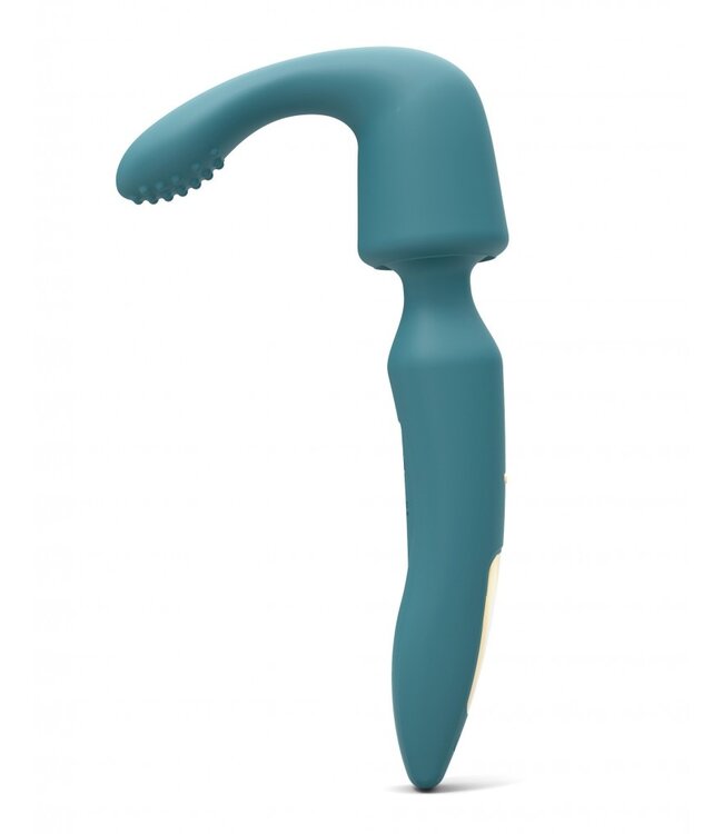 Rimba Love to Love - R-Evolution - Wand Vibrator met 2 Opzetstukken - Blauw