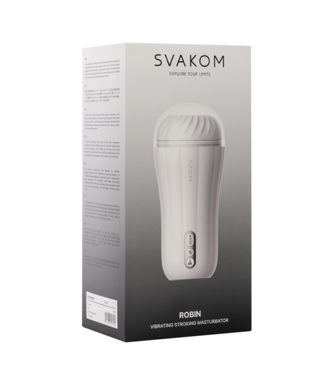 Rimba SVAKOM - Robin - Masturbator - Wit