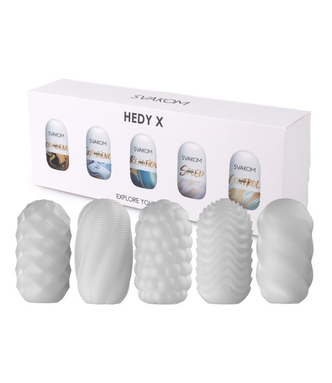 Rimba SVAKOM - Hedy X - Mini Masturbators - 5 stuks