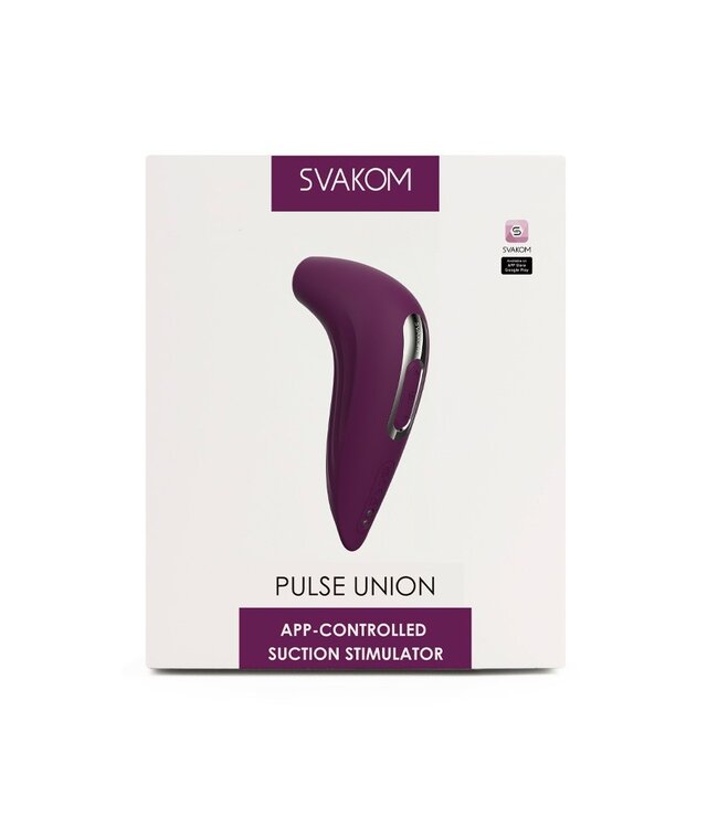 Rimba SVAKOM - Pulse Union - Air Pressure Vibrator (met app control) - Paars