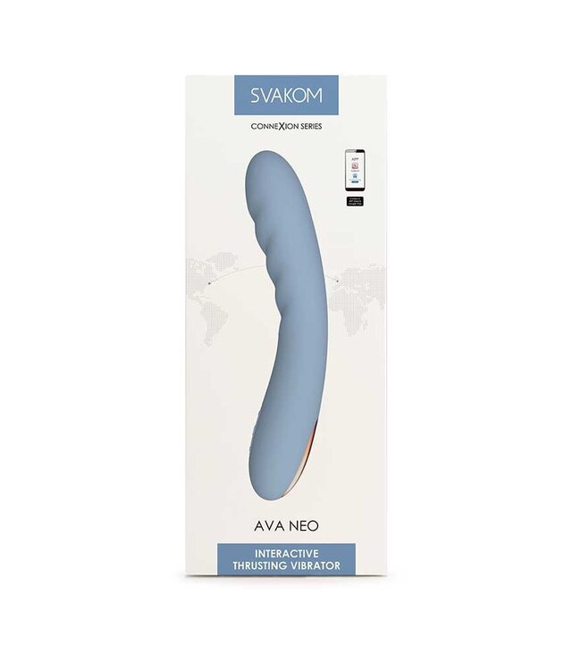 Rimba SVAKOM - Ava Neo - Thrusting Vibrator - Blauw