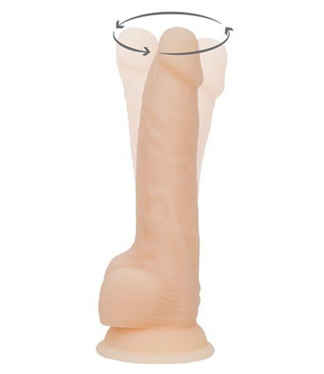 Rimba Naked Addiction Rotating & Vibrating Dong