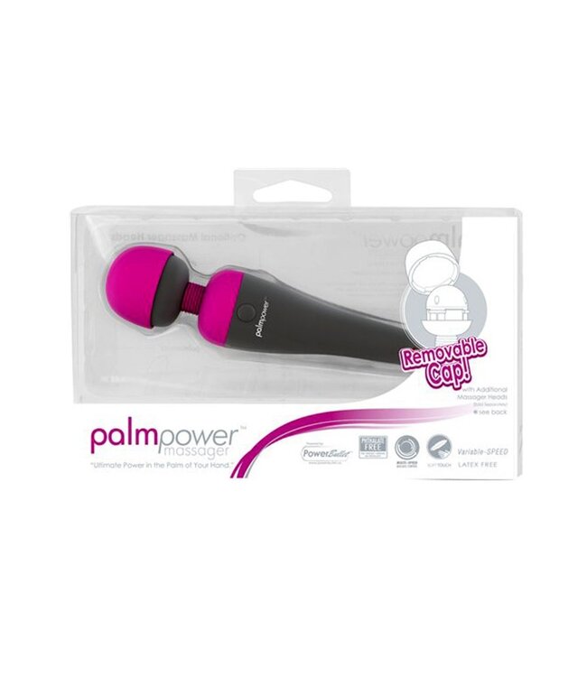 Rimba PalmPower - PalmPower Wand Massager - Grijs & Roze