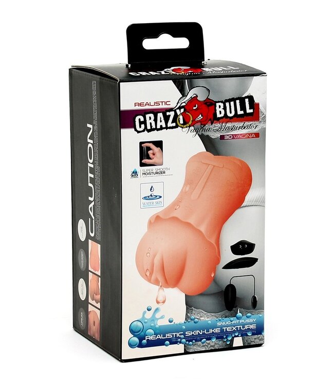 Rimba Crazy Bull - Soft Vagina Masturbator with vibration