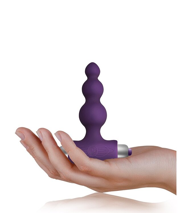 Rimba Rocks-Off - Petite Sensations Bubbles - Anale Vibrator - Paars