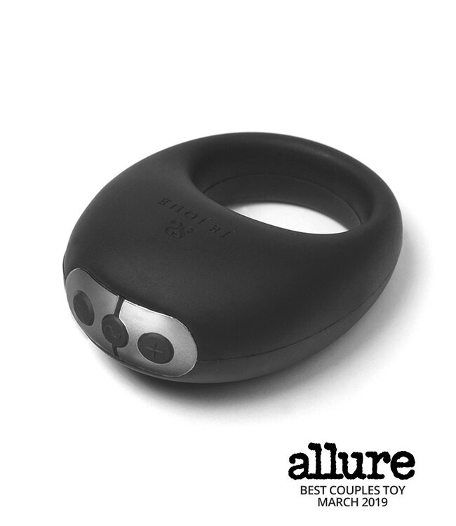 Rimba Je Joue - Mio - Flexibele Cock Ring Vibrator - Zwart