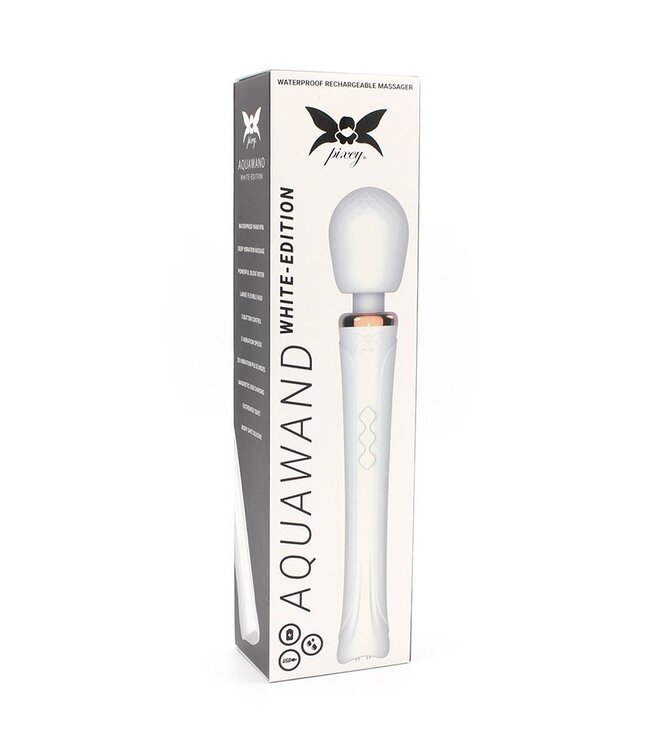 Rimba Pixey - Aquawand - Wand Vibrator - Wit