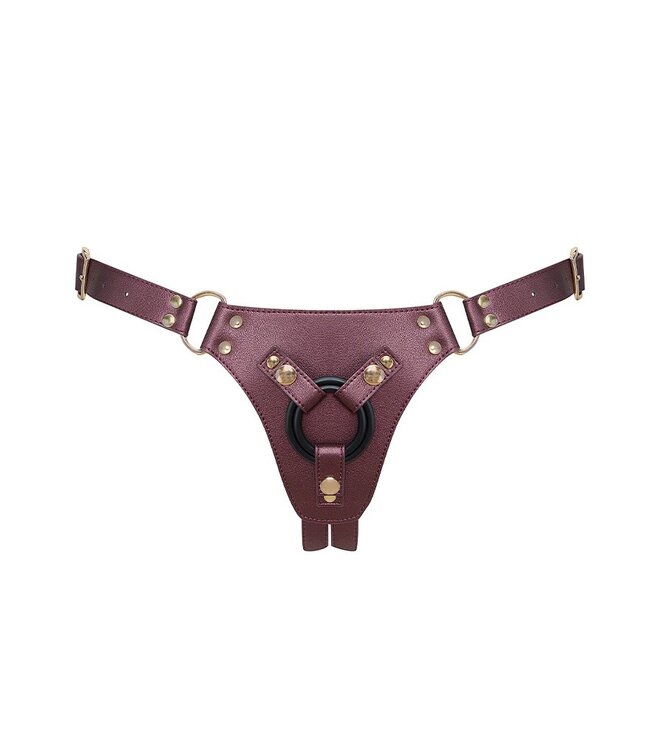 Rimba Strap-On-Me - Harnais Simili Generous - Aubergine