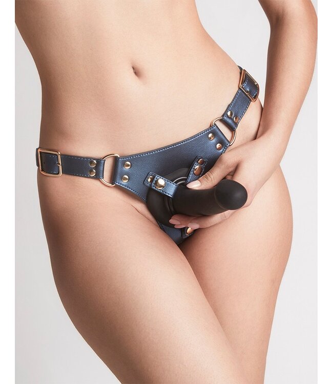 Rimba Strap-On-Me - Harnais Simili Generous - Blauw