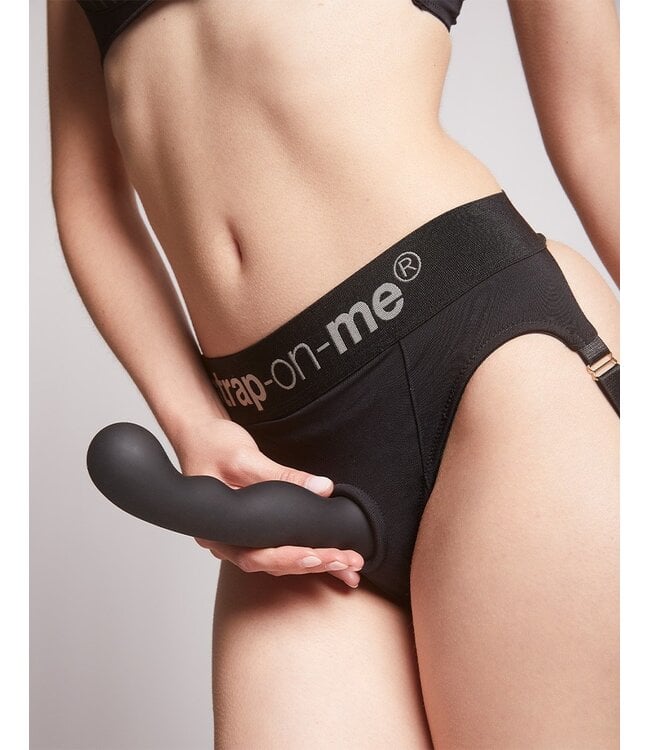 Rimba Strap-On-Me - Dildo Plug P&G Maat XXL - Zwart