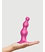 Rimba Strap-On-Me - Dildo Plug Beads Maat M - Metallic Roze