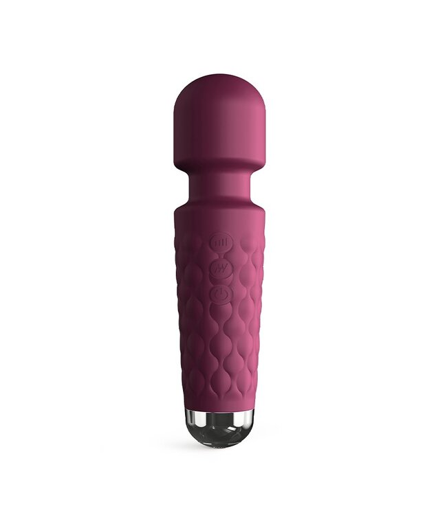 Rimba Dorcel - Mini Wanderful - Mini Wand Vibrator - Plum